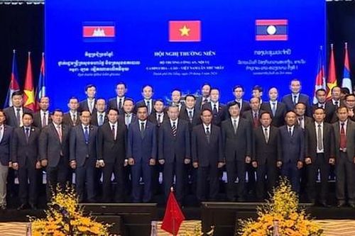 Thông qua Tuyên bố chung Hội nghị Bộ trưởng Công an, Nội vụ 3 nước Campuchia - Lào - Việt Nam