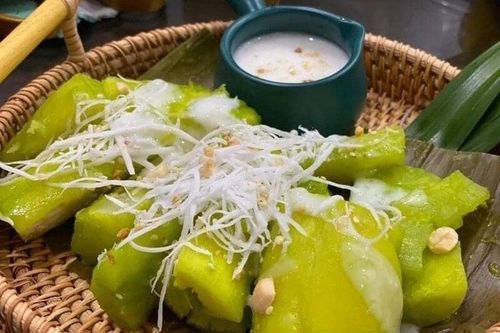 Cách làm sắn cốt dừa lá dứa