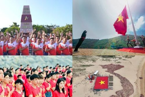 Tiền Phong Marathon 2024: Lễ Thượng cờ 'Tổ quốc trong lòng Tổ quốc' đầy tự hào