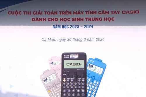 Cà Mau tổ chức cuộc thi giải toán trên máy tính cầm tay Casio