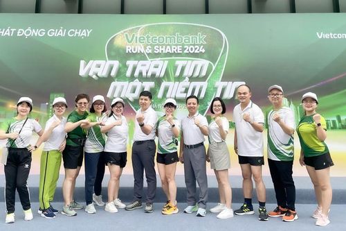 Vietcombank khởi động giải chạy gây quỹ 'Vững tương lai'