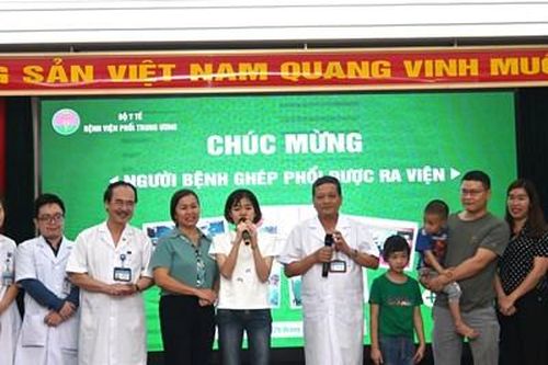 Bệnh nhân ghép phổi đêm 30 Tết được xuất viện khỏe mạnh