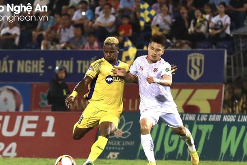 Sông Lam Nghệ An chia điểm với Hải Phòng trong trận đấu đầu tiên của lượt về V.League 2023/24