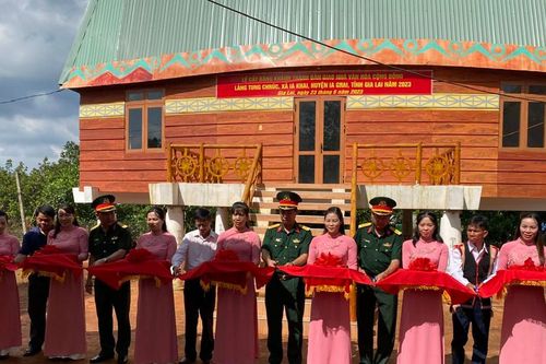 Ia Grai có thêm 9 thôn, làng đạt chuẩn nông thôn mới