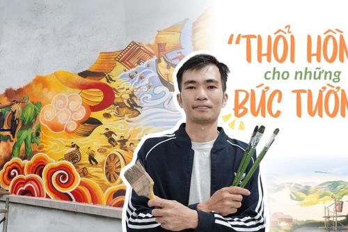 'Thổi hồn' cho những bức tường