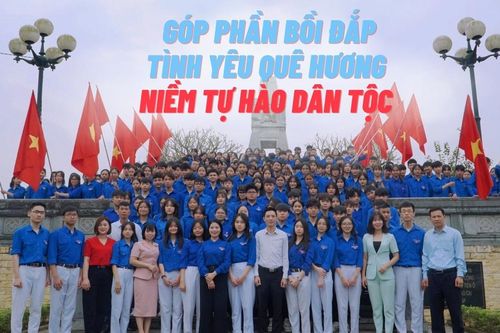 Kết nạp đoàn viên tại 'địa chỉ đỏ': Góp phần bồi đắp tình yêu quê hương, niềm tự hào dân tộc