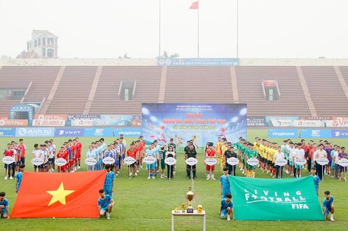 Khai mạc Giải Bóng đá nam tỉnh Phú Thọ Cúp Hùng Vương