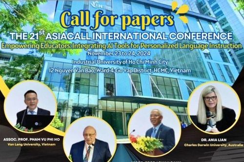 Trường Đại học Công nghiệp TP Hồ Chí Minh đăng cai tổ chức Hội nghị quốc tế ASIA CALL lần thứ 21