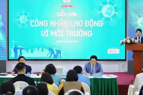 Phát huy vai trò của công nhân lao động trong bảo vệ môi trường