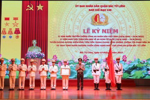 Công an quận Bắc Từ Liêm: Sáng mãi những mùa hoa chiến công