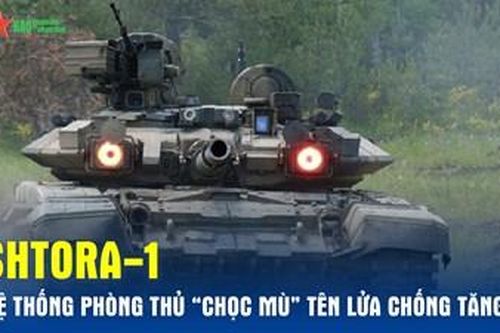 Shtora-1 - Hệ thống phòng thủ chủ động 'chọc mù' tên lửa chống tăng