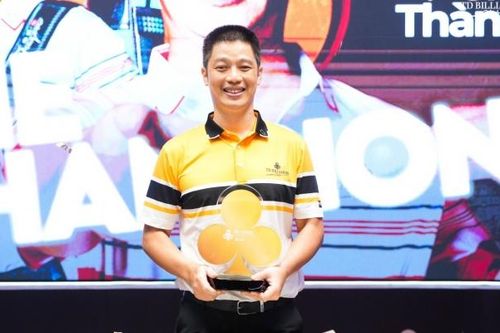 Đặng Thành Kiên vô địch giải pool 9 bi với mức thưởng kỷ lục