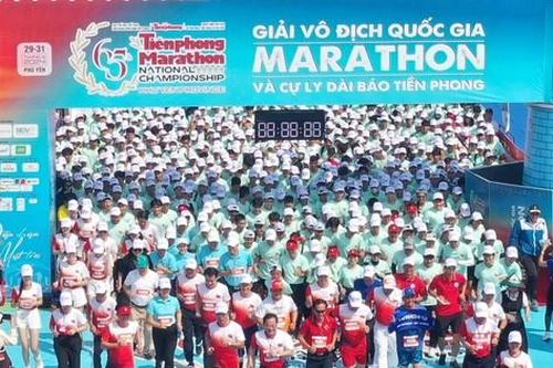 SABECO đồng hành với Tiền Phong Marathon, vì sức khỏe cộng đồng