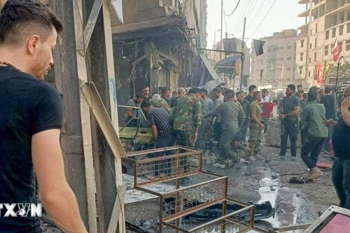 Nổ bom xe khiến 8 người thiệt mạng và hơn 20 người bị thương tại Syria