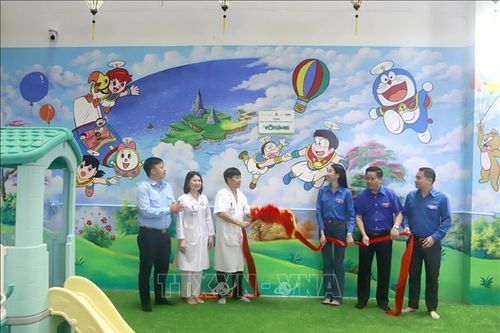 Trao tặng công trình khu vui chơi dành cho thiếu nhi Vĩnh Phúc