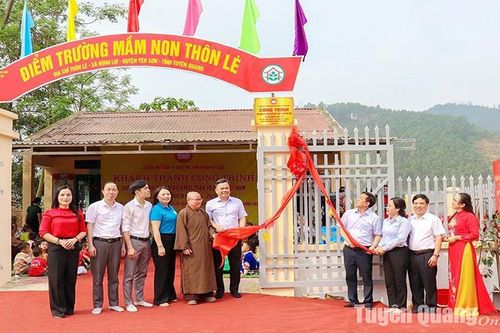 Thiết thực các công trình, phần việc chào mừng Đại hội MTTQ các cấp