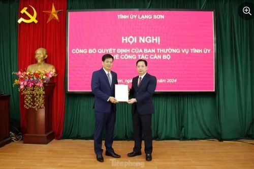 Lạng Sơn: bổ nhiệm các cán bộ trẻ được đào tạo bài bản