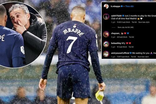 Mbappe đăng status đầy ẩn ý, HLV Luis Enrique ngay lập tức đáp trả dứt khoát