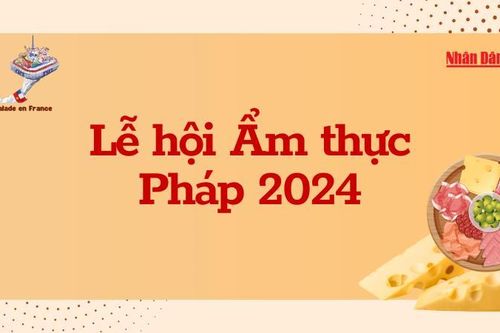 Nhiều điểm mới dành cho thực khách Thủ đô tại Balade en France 2024