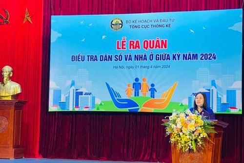 Bắt đầu điều tra dân số và nhà ở giữa kỳ năm 2024