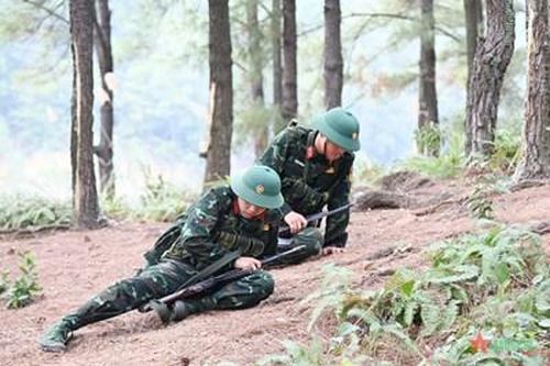 Chiến sĩ mới quyết tâm giành kết quả cao ngay tháng đầu huấn luyện