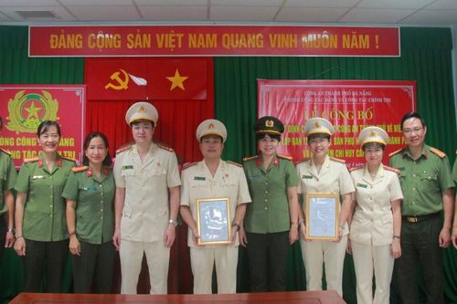 Công an TP Đà Nẵng thành lập Ban Thanh niên, Ban Phụ nữ