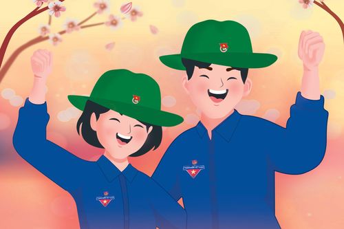 Sắc xuân - sức trẻ