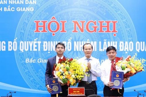 Bắc Giang: Bổ nhiệm Phó Giám đốc Sở Kế hoạch và Đầu tư và Phó Trưởng Ban Dân tộc tỉnh
