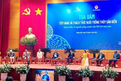 Bộ trưởng Lê Minh Hoan: Nuôi biển là nuôi dưỡng đại dương, nuôi dưỡng con người
