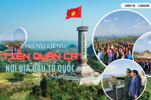 Thiêng liêng 'Tiến quân ca' nơi địa đầu Tổ quốc