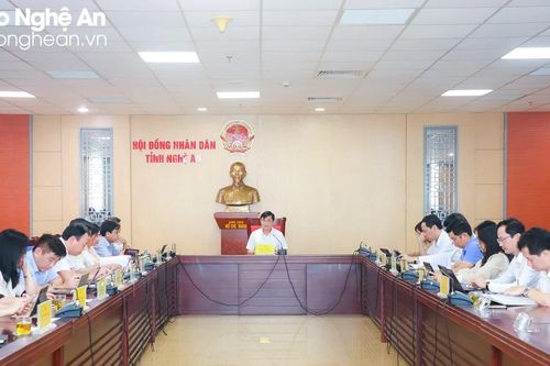 Thường trực HĐND tỉnh Nghệ An họp phiên thường kỳ tháng 3/2024