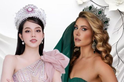 Nhan sắc nóng bỏng của nữ doanh nhân Ireland đối đầu với Thanh Thủy tại Miss International