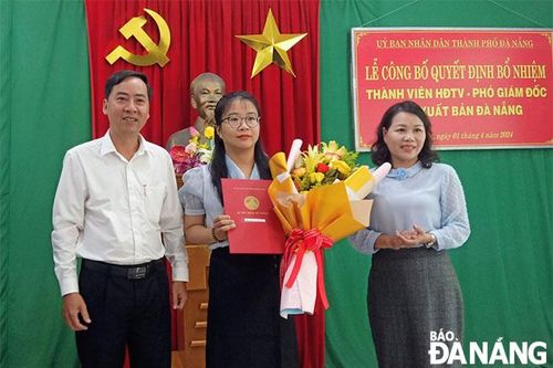 Nhà xuất bản Đà Nẵng có phó giám đốc mới