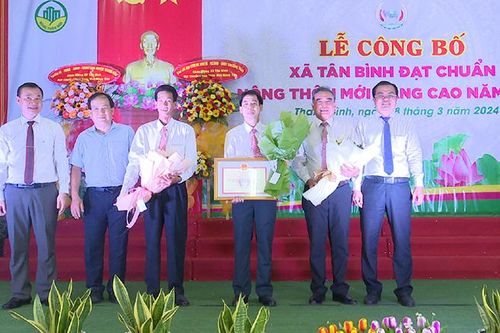 Xã Tân Bình đạt chuẩn nông thôn mới nâng cao