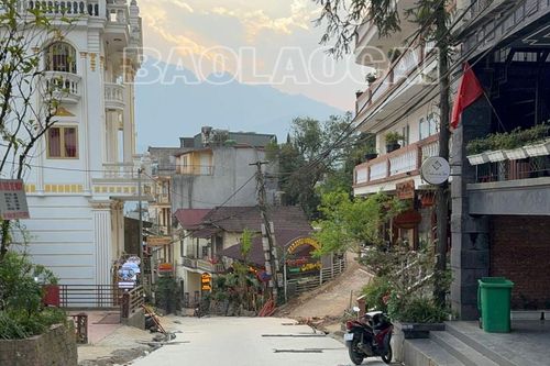 Tuyến đường Fansipan đi Khu du lịch Cát Cát sẽ hoàn thiện trước dịp nghỉ lễ 30/4