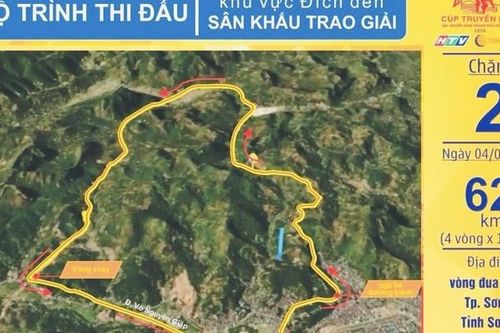 Tại Sơn La sẽ diễn ra chặng 2 Cuộc đua xe đạp toàn quốc tranh Cúp Truyền hình thành phố Hồ Chí Minh
