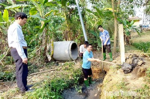 Kịp thời khắc phục ô nhiễm tại tổ 4, phường Tân Hà