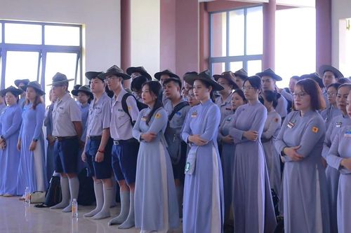 Phân ban Gia đình Phật tử TP.HCM khai giảng khóa học bậc Kiên và Trì cho gần 200 huynh trưởng