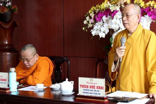 Đồng Nai: Rà soát công tác tổ chức Đại giới đàn Đạt Thanh trước ngày khảo hạch giới tử