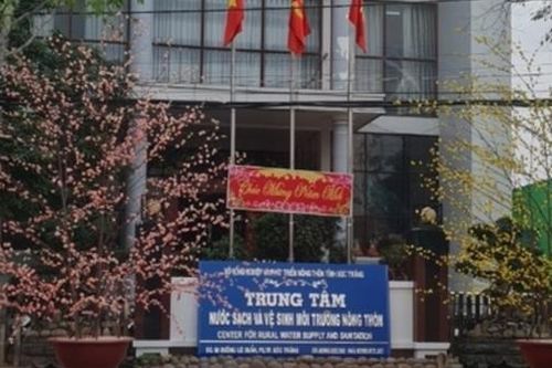 Khởi tố vụ án tại Trung tâm nước sạch và vệ sinh môi trường tỉnh Sóc Trăng