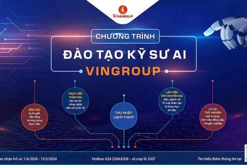 VinBigdata tuyển sinh Chương trình Đào tạo Kỹ sư AI mùa 5 – 2024