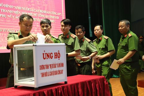 Ý nghĩa nhân văn từ Mô hình 'Anh nuôi là cán bộ đoàn Công an' và Chương trình 'Mẹ đỡ đầu'