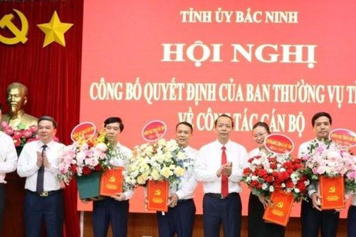 Bắc Ninh điều động, bổ nhiệm nhiều nhân sự chủ chốt