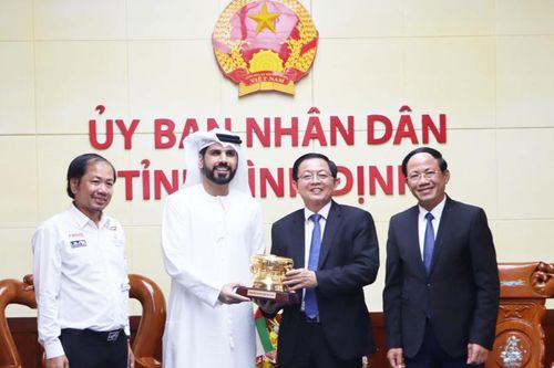 Bình Định làm việc và ký kết hợp tác với nhiều tập đoàn quốc tế