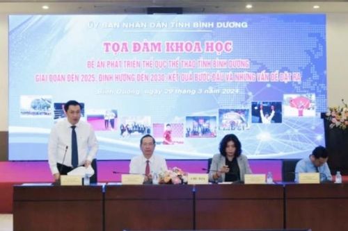 Hiến kế nâng tầm cho thể thao tỉnh Bình Dương phát triển