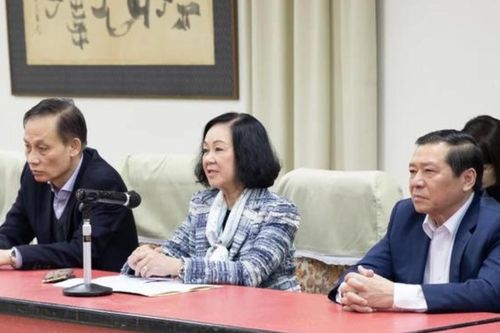 Thường trực Ban Bí thư Trương Thị Mai làm việc với các lãnh đạo cấp cao của Nhật Bản