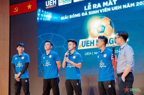 Ra mắt Giải bóng đá sinh viên 'UEH League' lần thứ nhất
