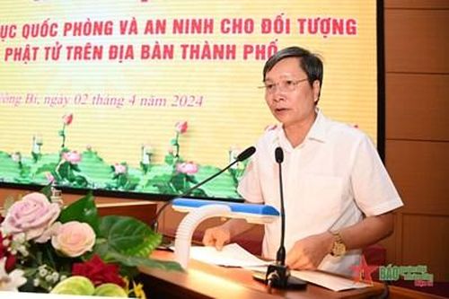 Quảng Ninh: Phổ biến kiến thức quốc phòng, an ninh cho đối tượng tăng ni, phật tử trên địa bàn TP Uông Bí