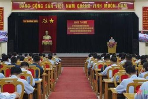 Sư đoàn 365 tổ chức hội nghị rút kinh nghiệm nhiệm vụ huấn luyện