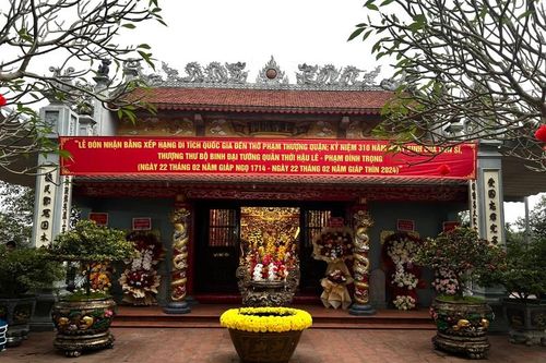 Tầm vóc quốc gia của ngôi đền thờ vị quan nổi tiếng Hải Phòng